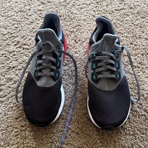 adidas Black and Gray falcon elite Athletic Shoes men’s size 11